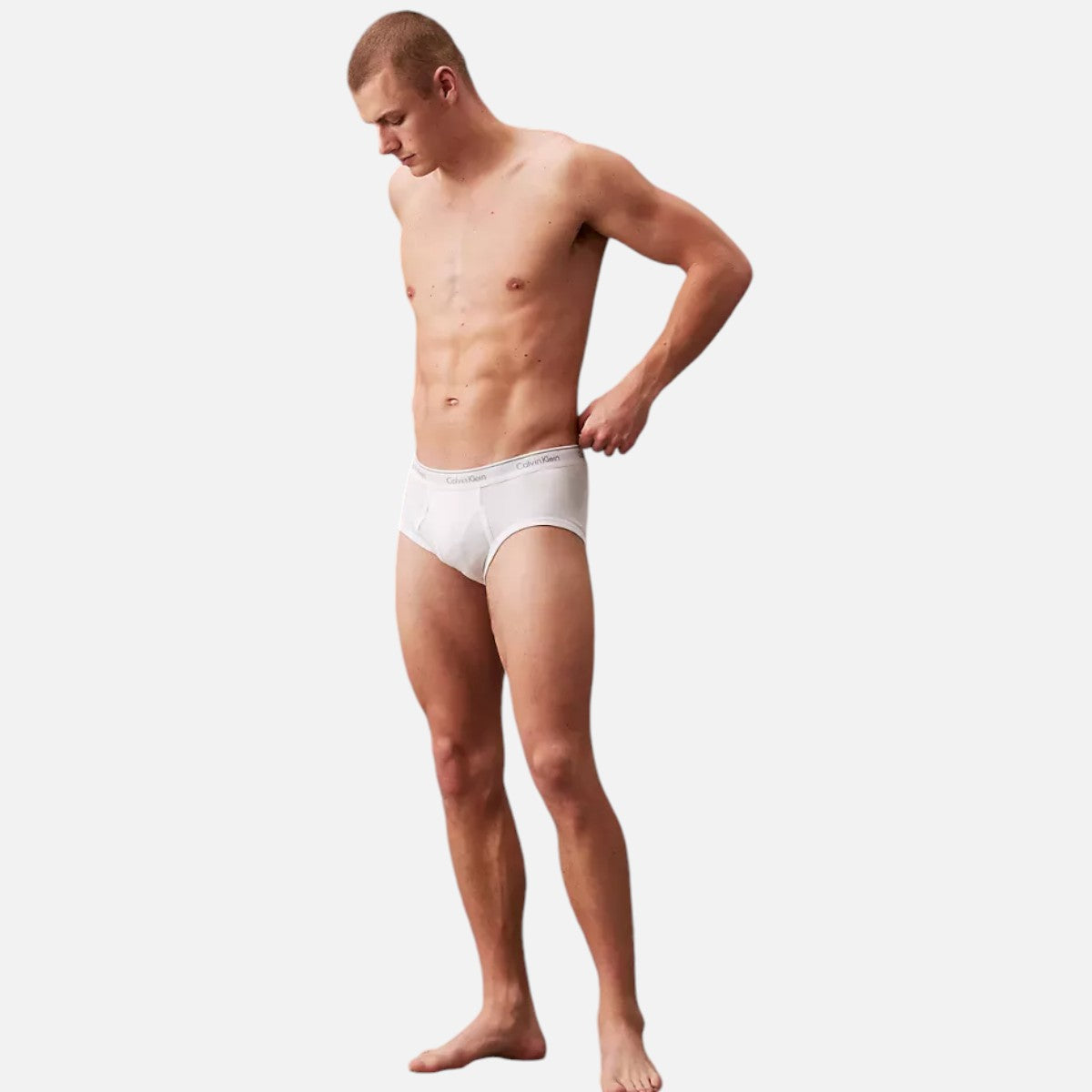 Calvin Klein Trusas Classic Fit Cotton 3 Pack Blanco