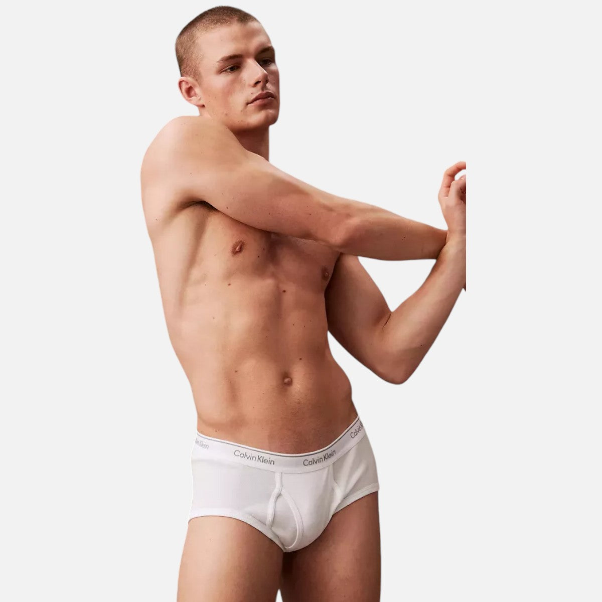 Calvin Klein Trusas Classic Fit Cotton 3 Pack Blanco