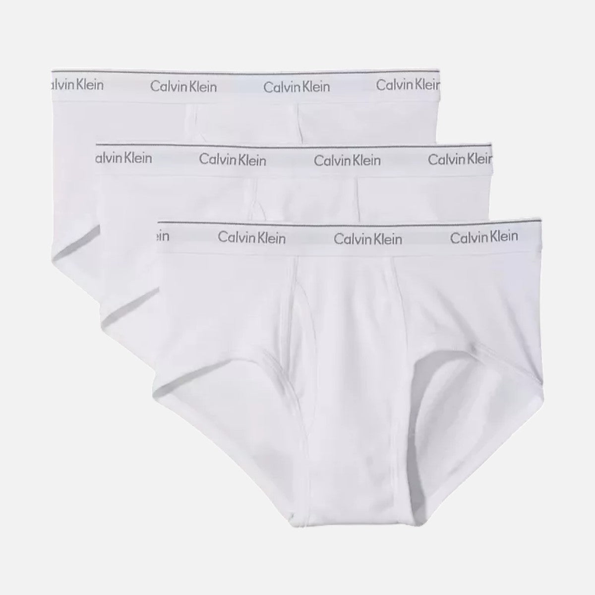 Calvin Klein Trusas Classic Fit Cotton 3 Pack Blanco