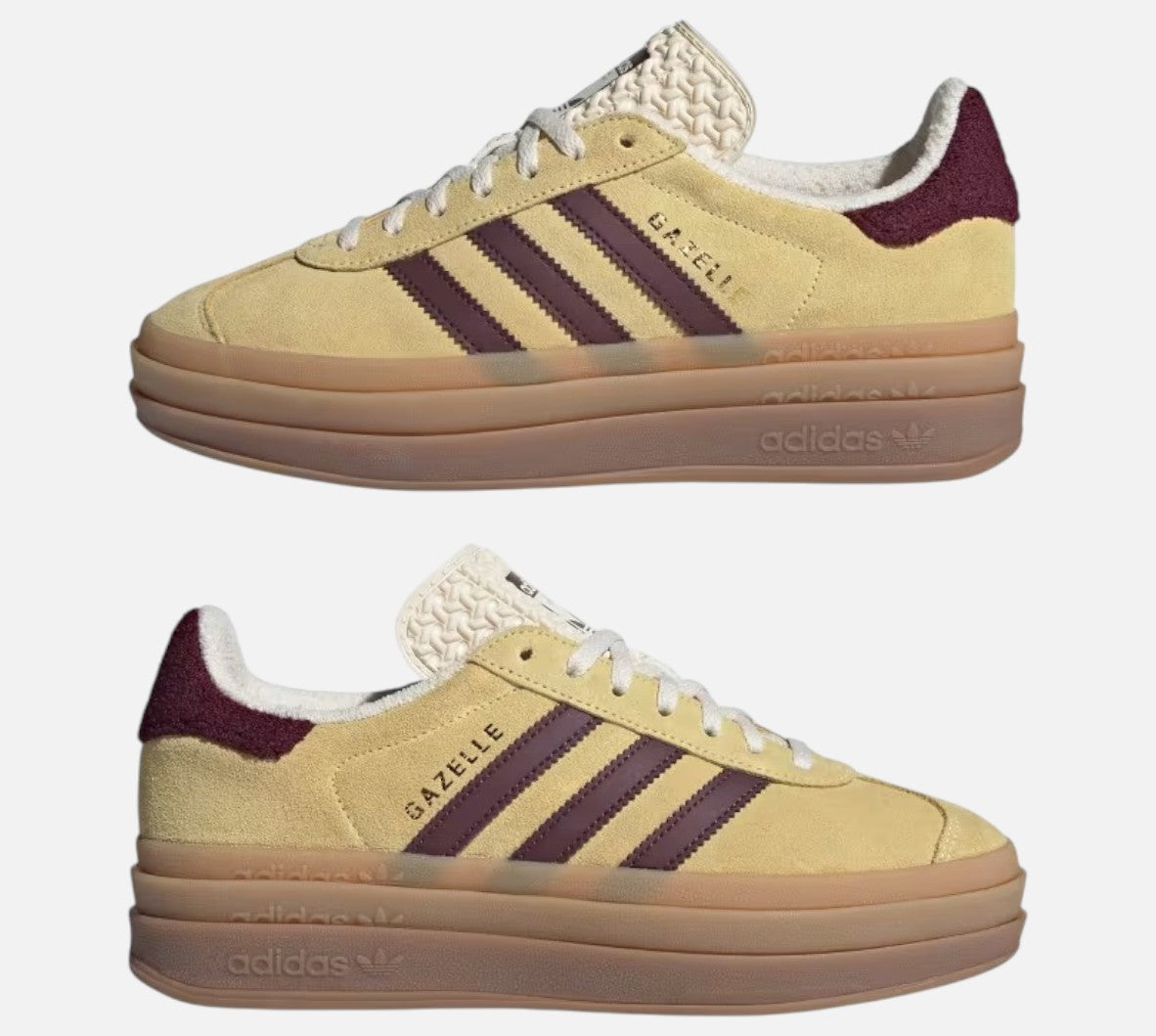 Adidas Tenis Gazelle Bold Almost Yellow