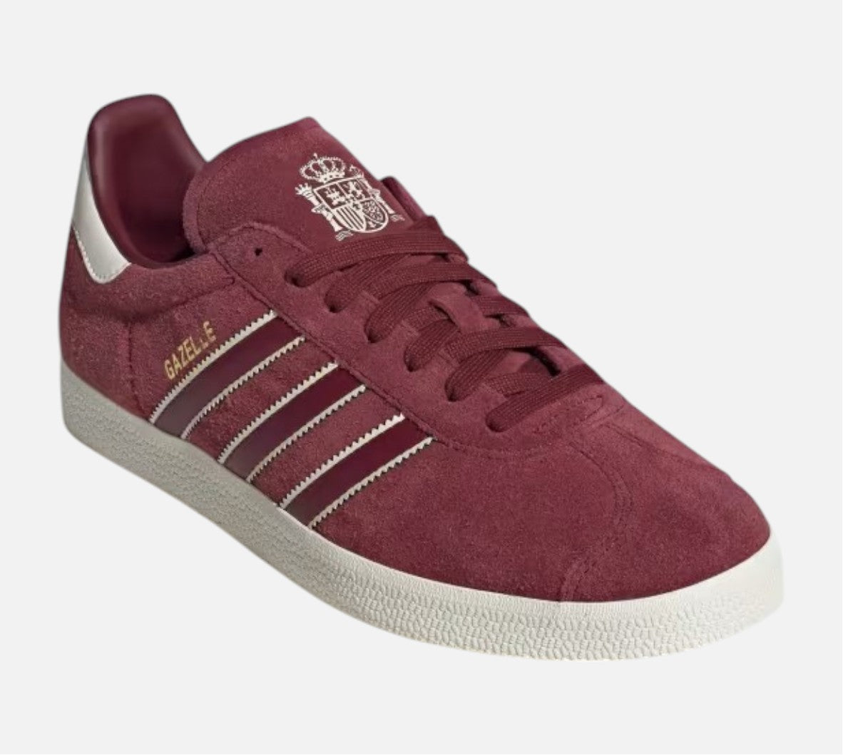 Adidas Tenis Gazelle Burgundy Gamuza Tinto