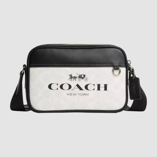 Bolso Crossbody Coach GRHM Blk/Wht