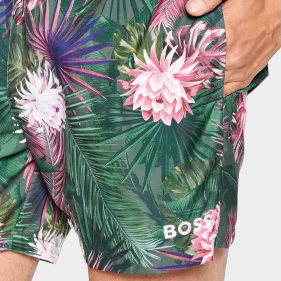 BOSS Traje de baño Turtle - Grn