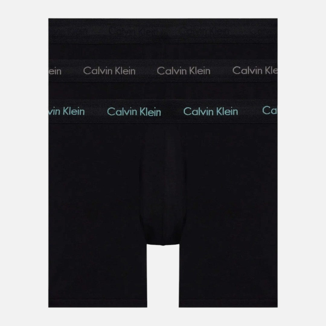 Calvin Klein Boxer Brief Cotton Stretch 3 Pack - Blk