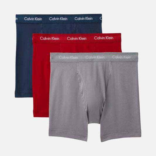 Calvin Klein Boxer Brief 3 Pack de Algodón