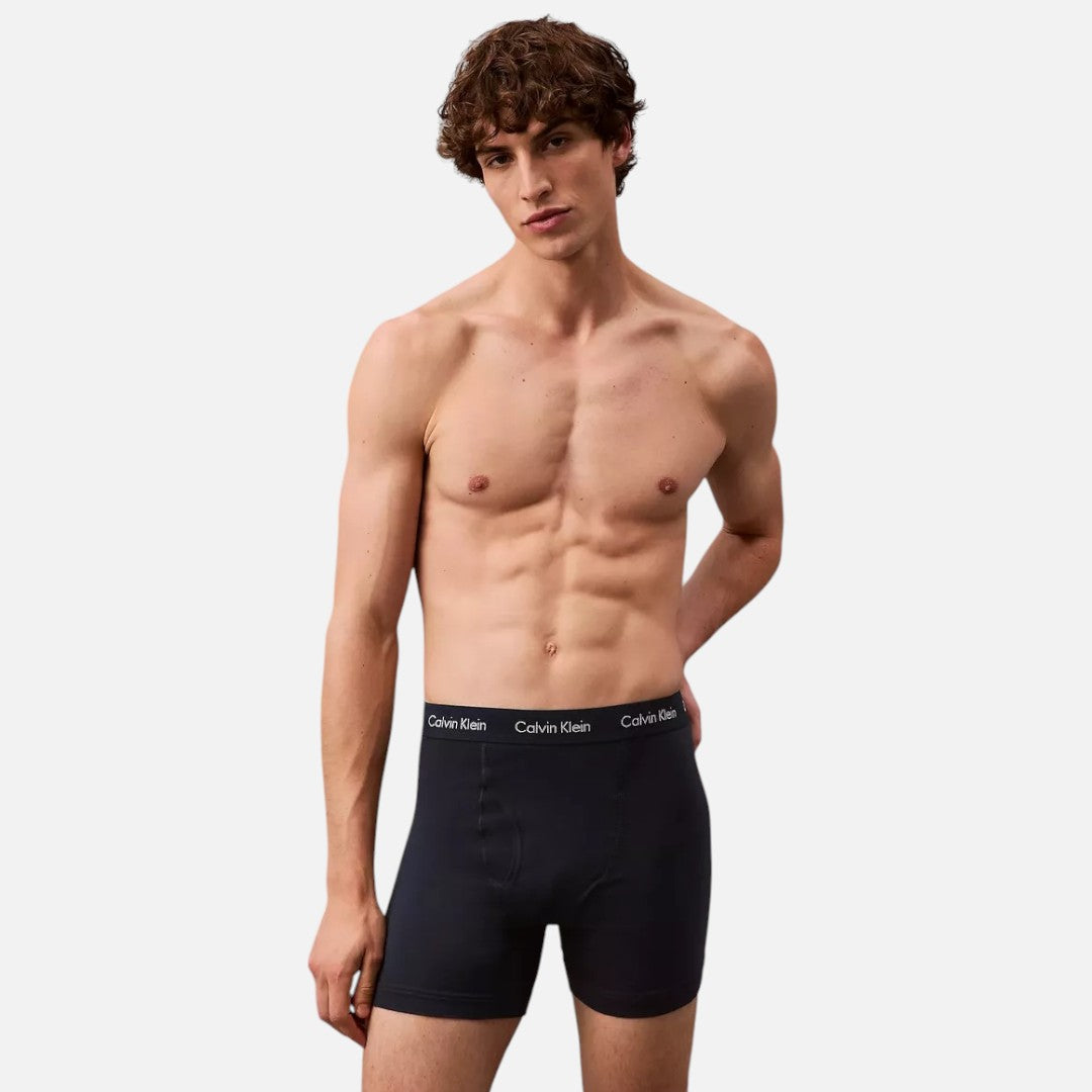 Calvin Klein Boxer Brief 3 Pack de Algodón