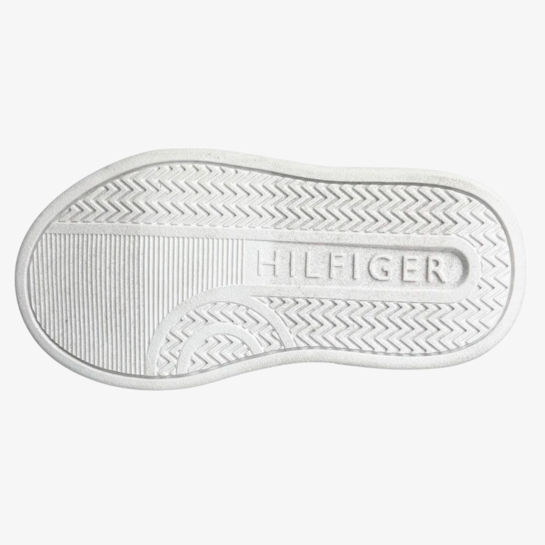 Tommy Hilfiger Tenis Strap Para Bebé - Wht.