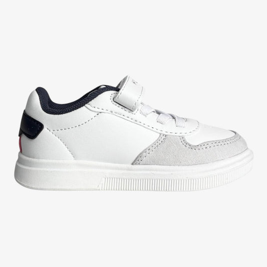 Tommy Hilfiger Tenis Strap Para Bebé - Wht.