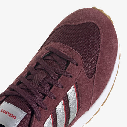 Adidas Tenis RUN 80s Rd/Slver