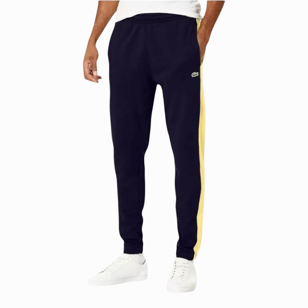 Lacoste Pants L!ve Cotton Blk/Nvy blue