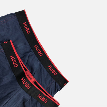 Hugo Boss Boxer Trunk 2 Pack Flex Cotton Nvy