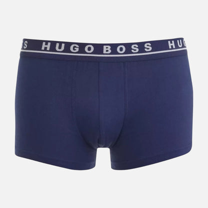 Hugo Boss Boxer Cotton de Algodón Elástico 3 Pack Grn/Gry/Blu