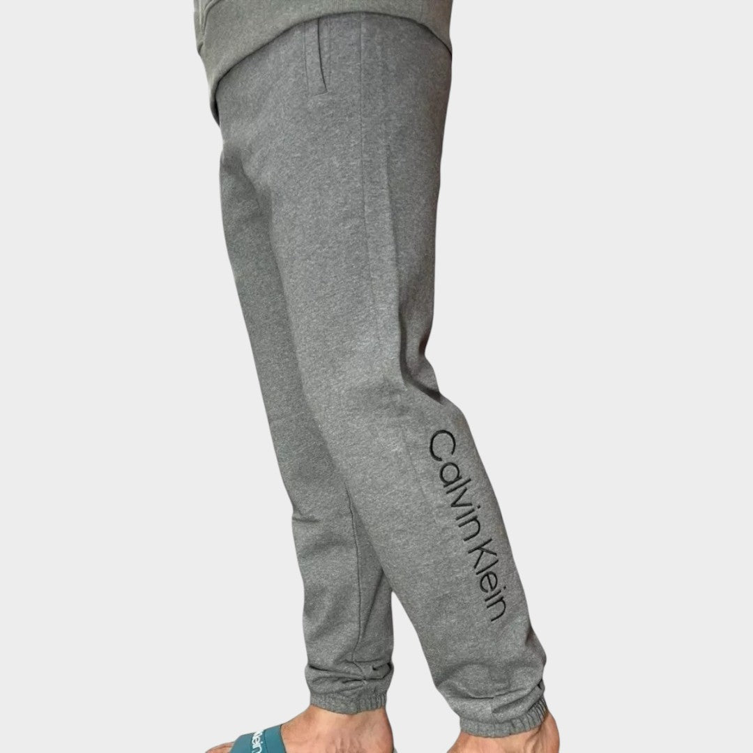 Calvin Klein Pants Cotton Gris