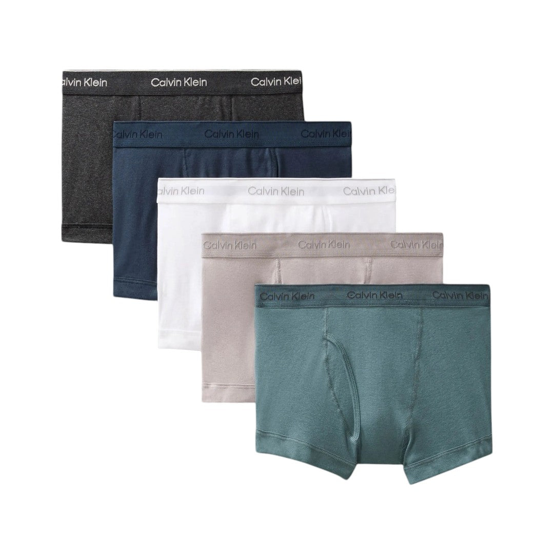 Calvin Klein Boxer Trunk 100% Cotton 5 Pack