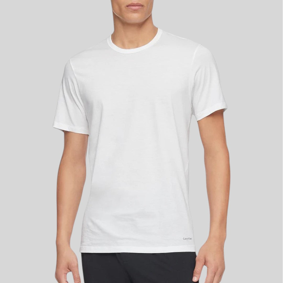 Calvin Klein Camisetas 100% Cotton Cuello R Slim Fit 5P