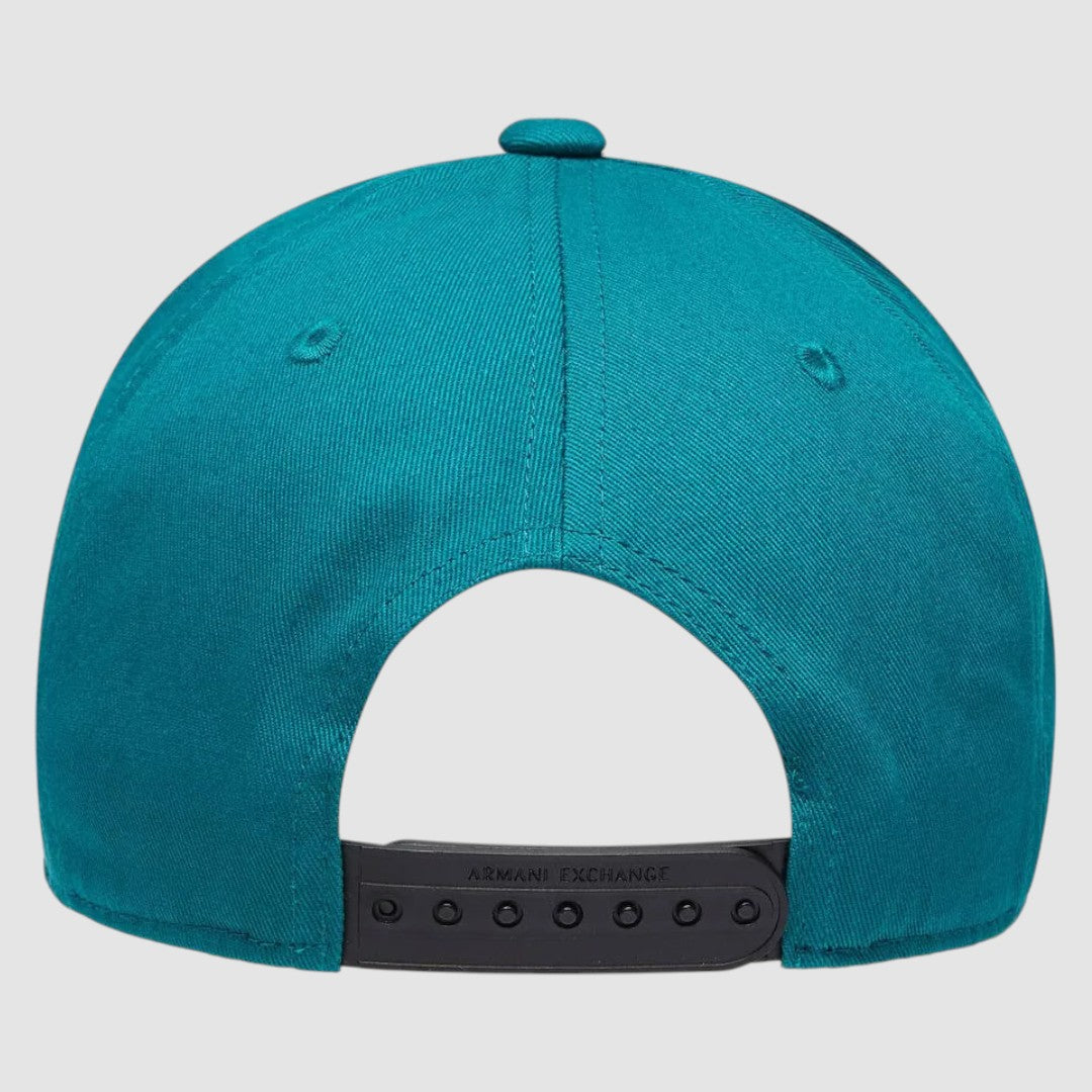 Armani Exchange Gorra Logo Aqua