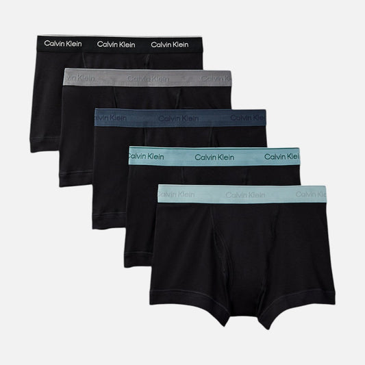 Calvin Klein Low Rise Trunk 100% Cotton 5 Pack