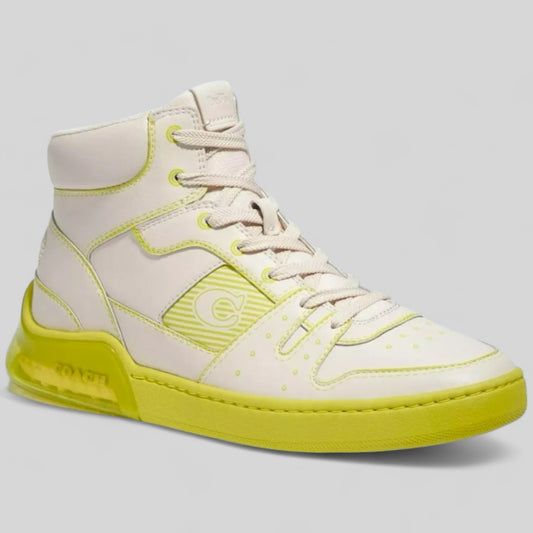 Coach Tenis Citysole Trompe L'oeil High Top Green