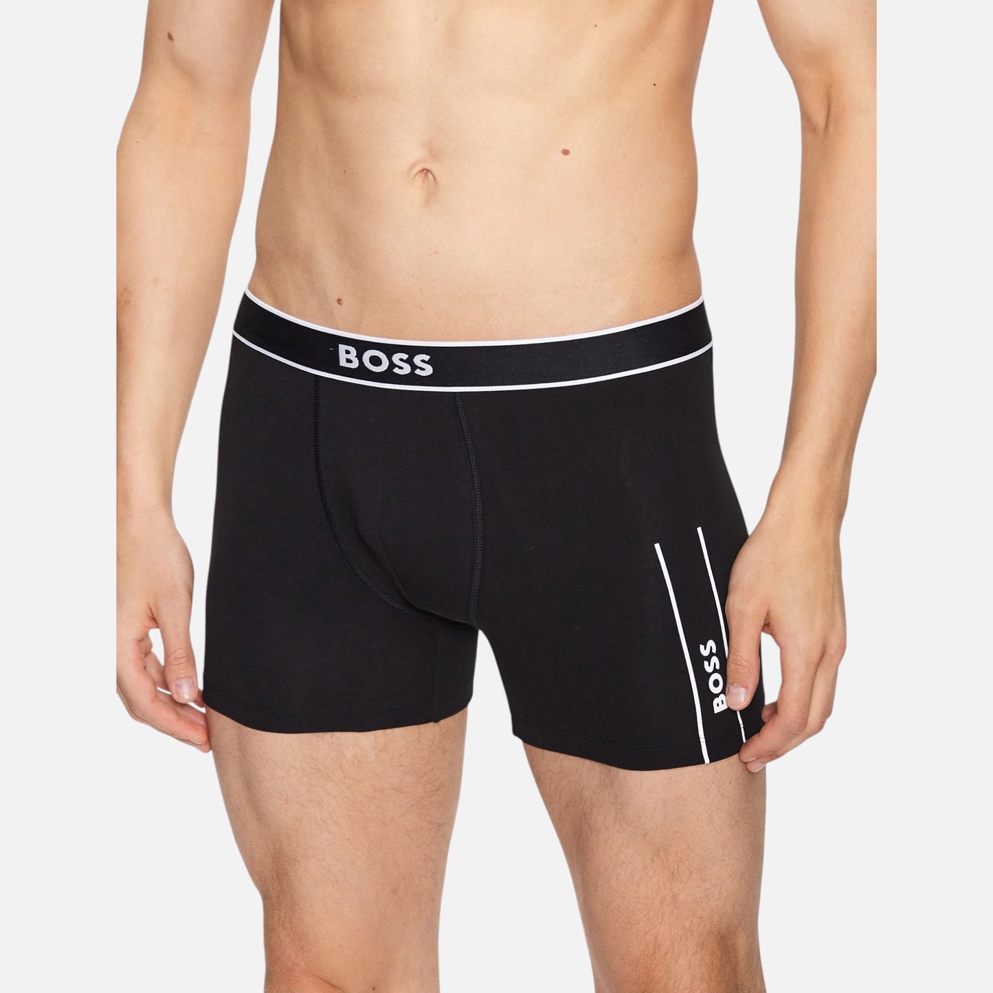 BOSS Boxer Brief LOGO 2 Pack Blk