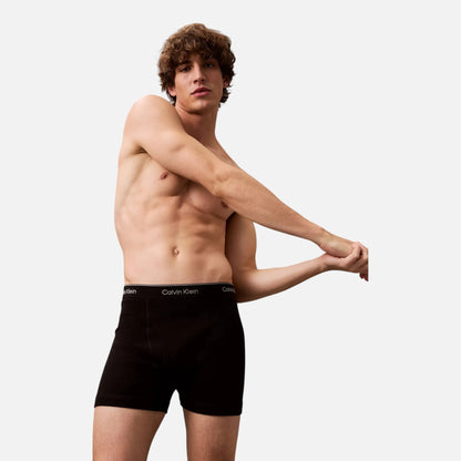 Calvin Klein Boxer Brief 100% Algodón 5 pack Rd/Blu/Gry/Blk