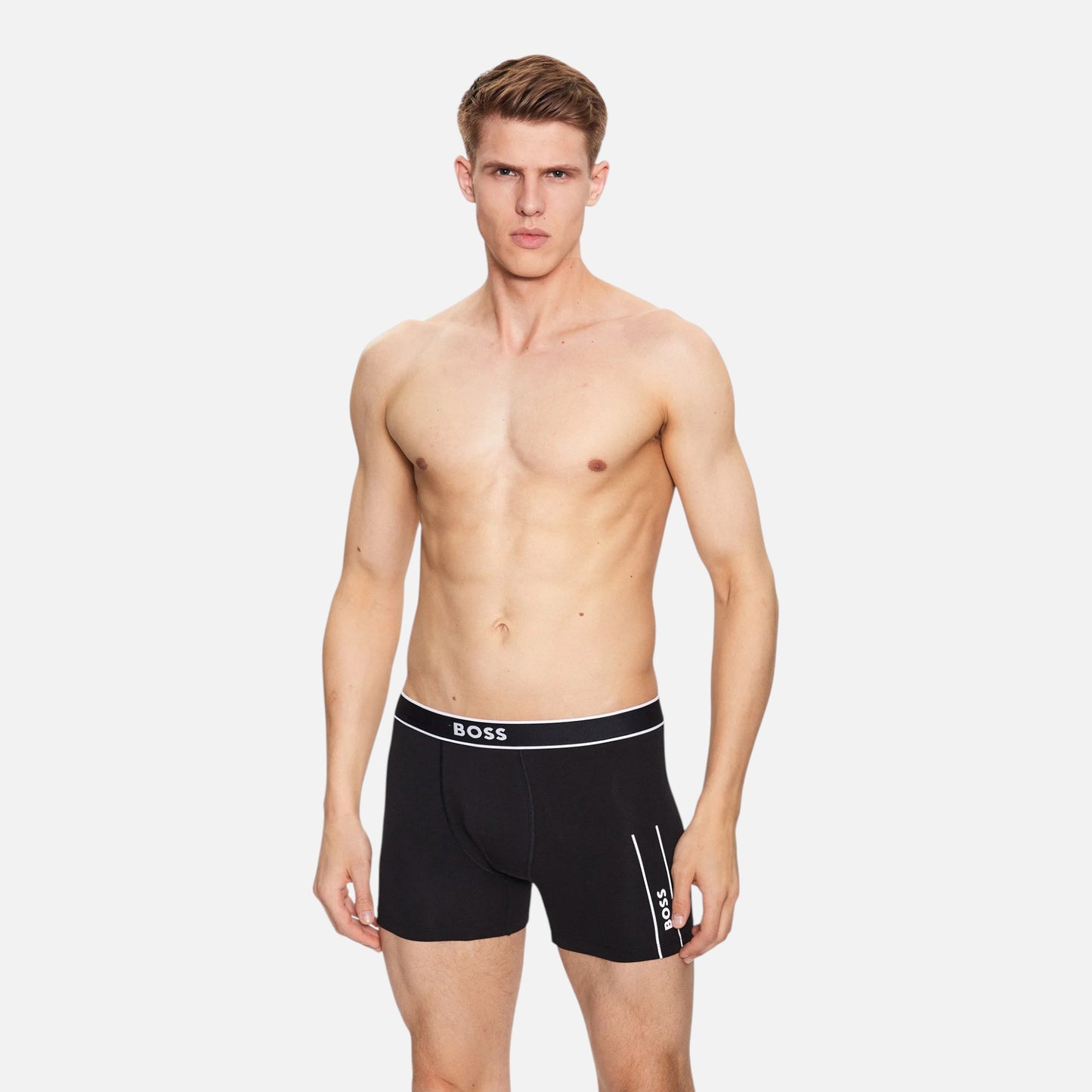 BOSS Boxer Brief LOGO 2 Pack Blk