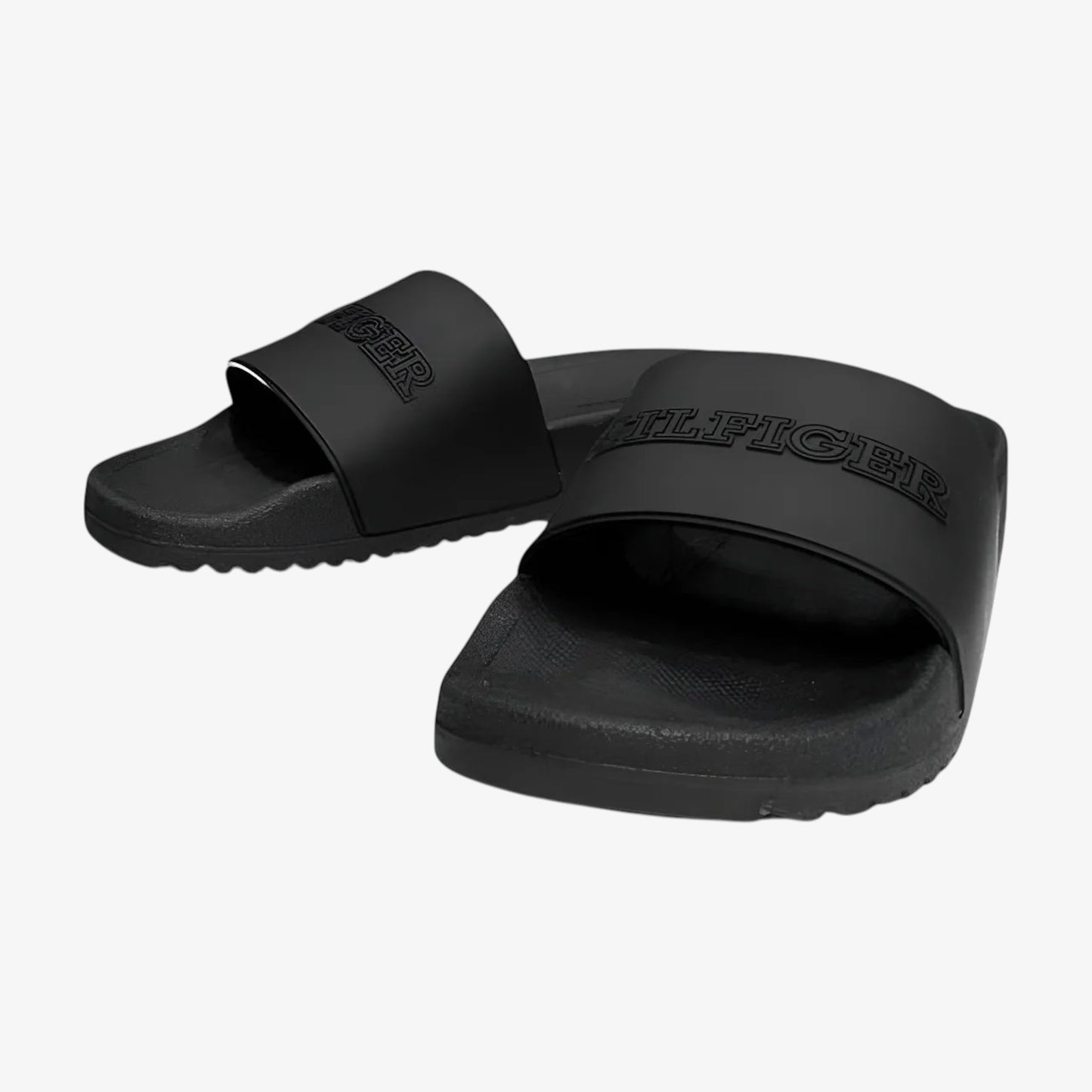 Chancla Tommy Hilfiger Logo Blk