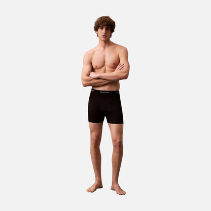Calvin Klein Boxer Brief 100% Algodón 5 pack Rd/Blu/Gry/Blk