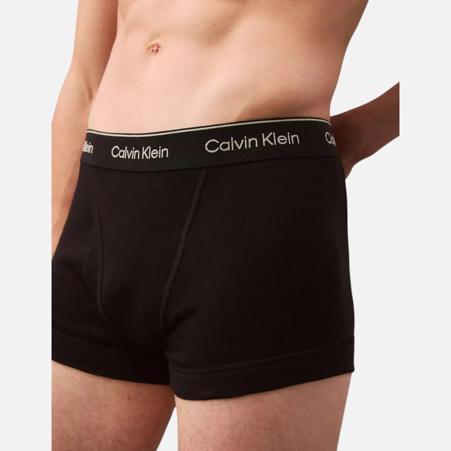 Calvin Klein Boxer Trunk 100% Algodón 5 pack Rd/Blu/Gry/Blk
