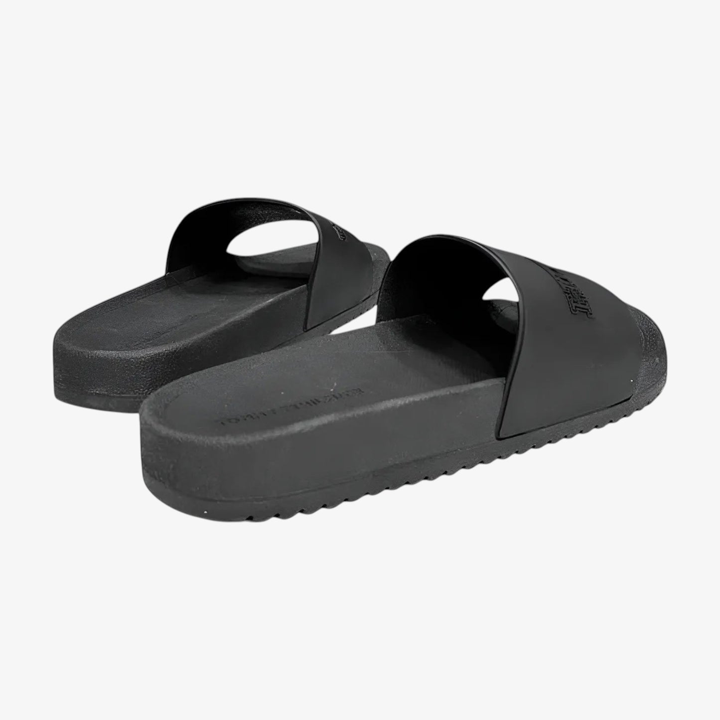 Chancla Tommy Hilfiger Logo Blk