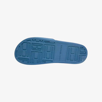 Tommy Hilfiger Chancla Logo Slid Blu