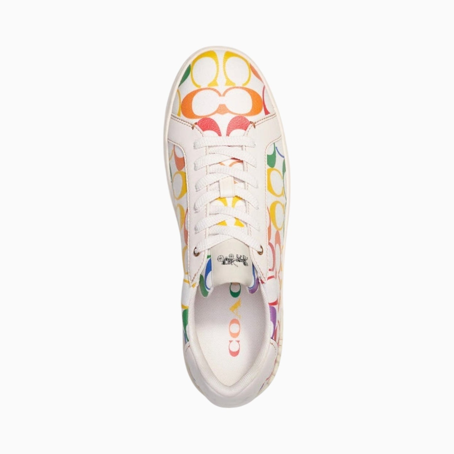 Coach Tenis Clip Low Top Signature Canvas PRIDE