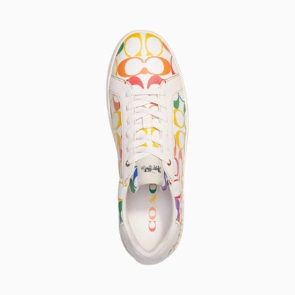 Coach Tenis Clip Low Top Signature Canvas PRIDE