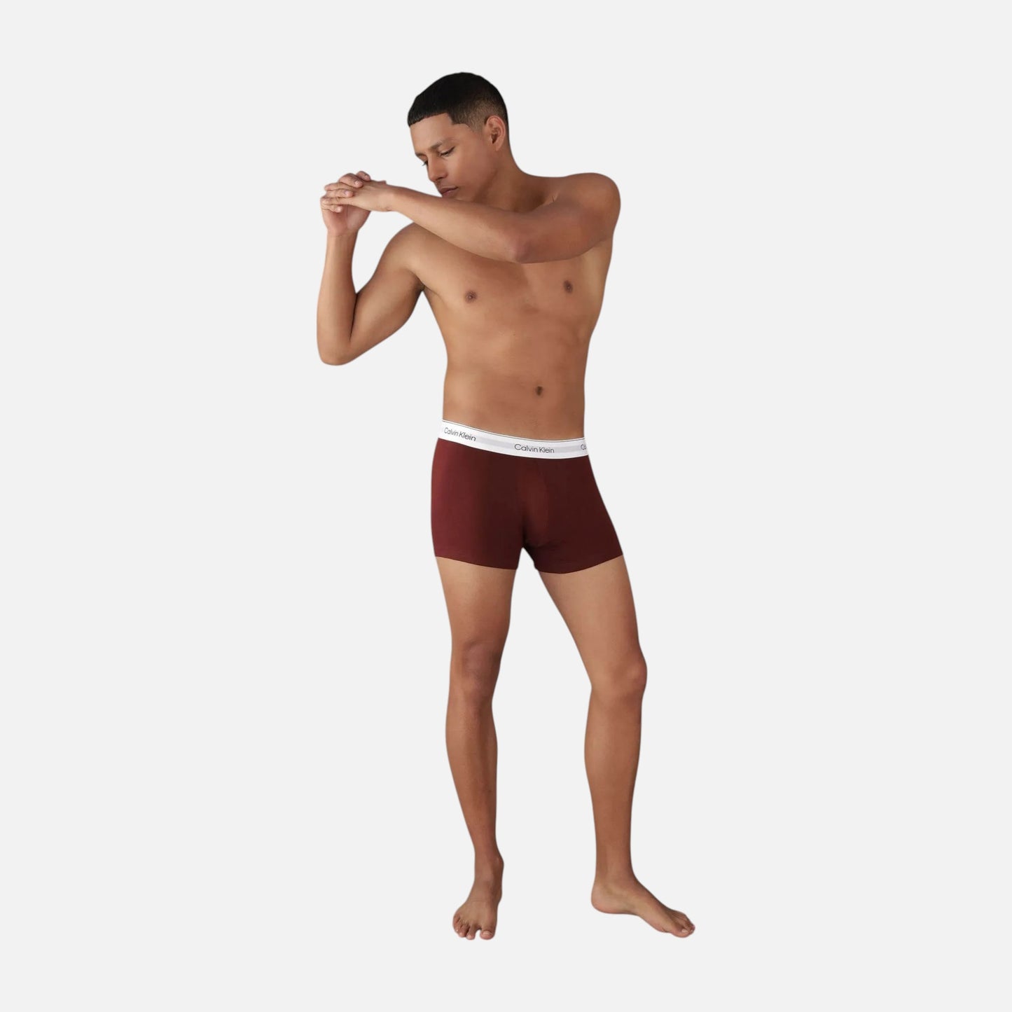 Calvin Klein Boxer Trunk Modern Cotton 3 pack Bwn/Blk/Tan