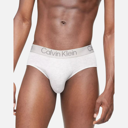 Calvin Klein Trusas Ultra-Soft Modern 3 pack Blk/Blu/Gry