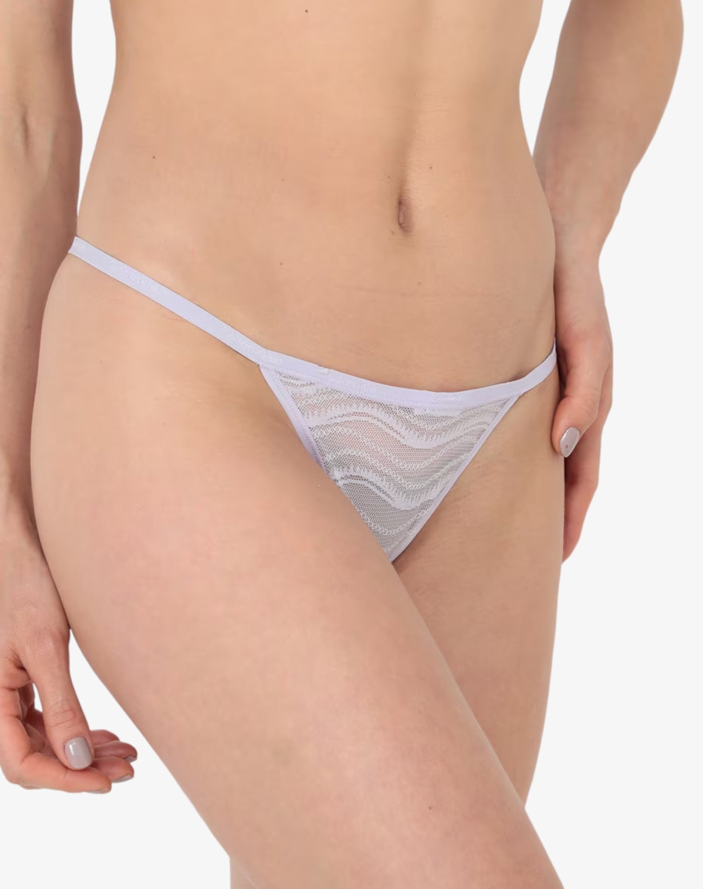 Calvin Klein Tanga Sheet Lace String Lila