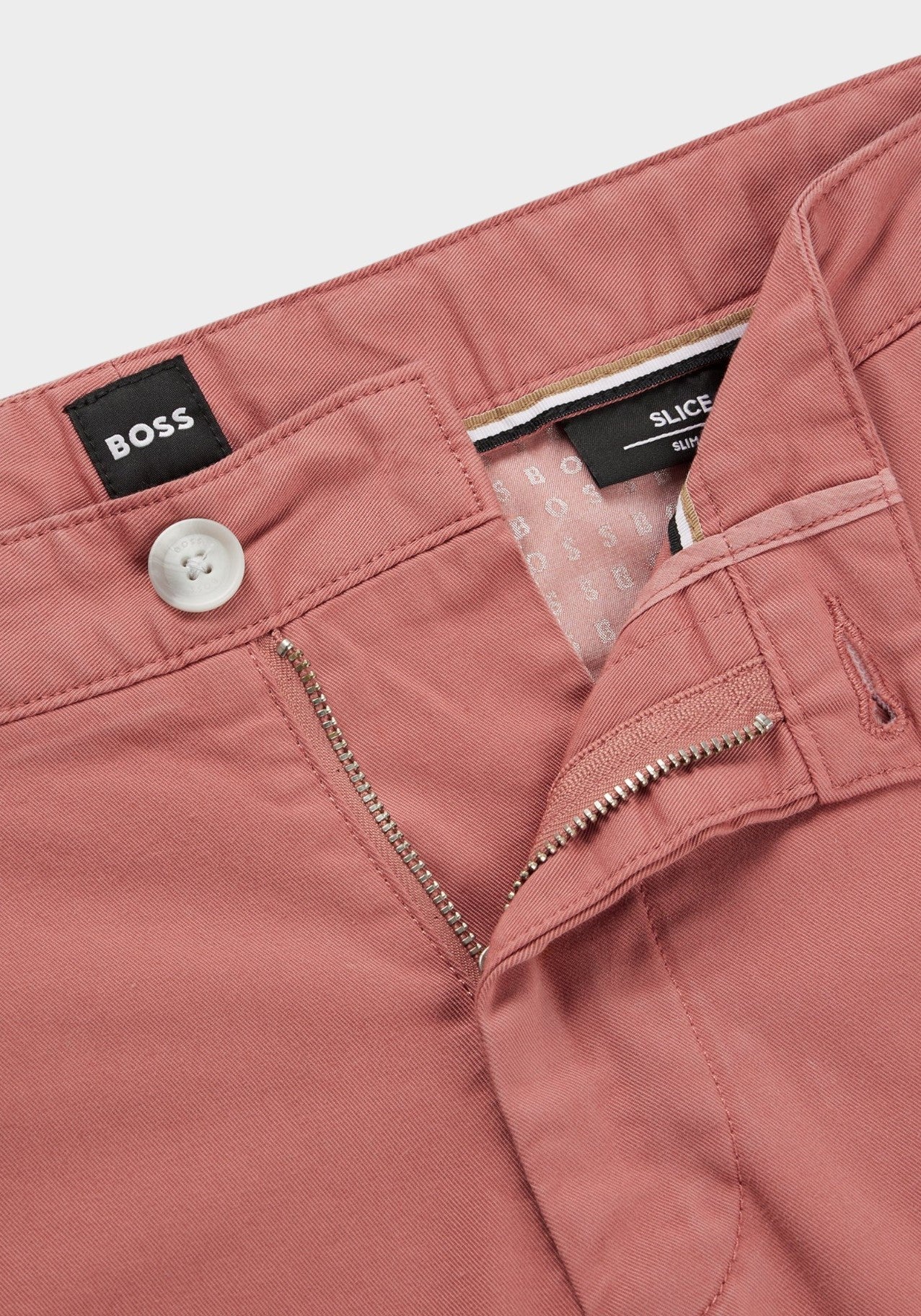 BOSS Slice Short Slim Fit Open Pink