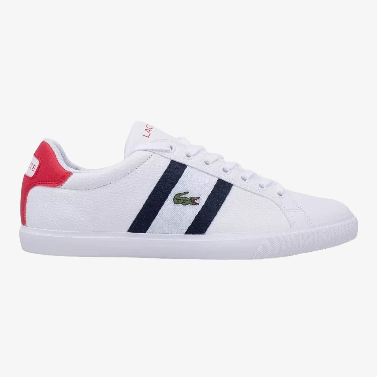 Lacoste Tenis Grad Vulc Wht/Nvy/Red