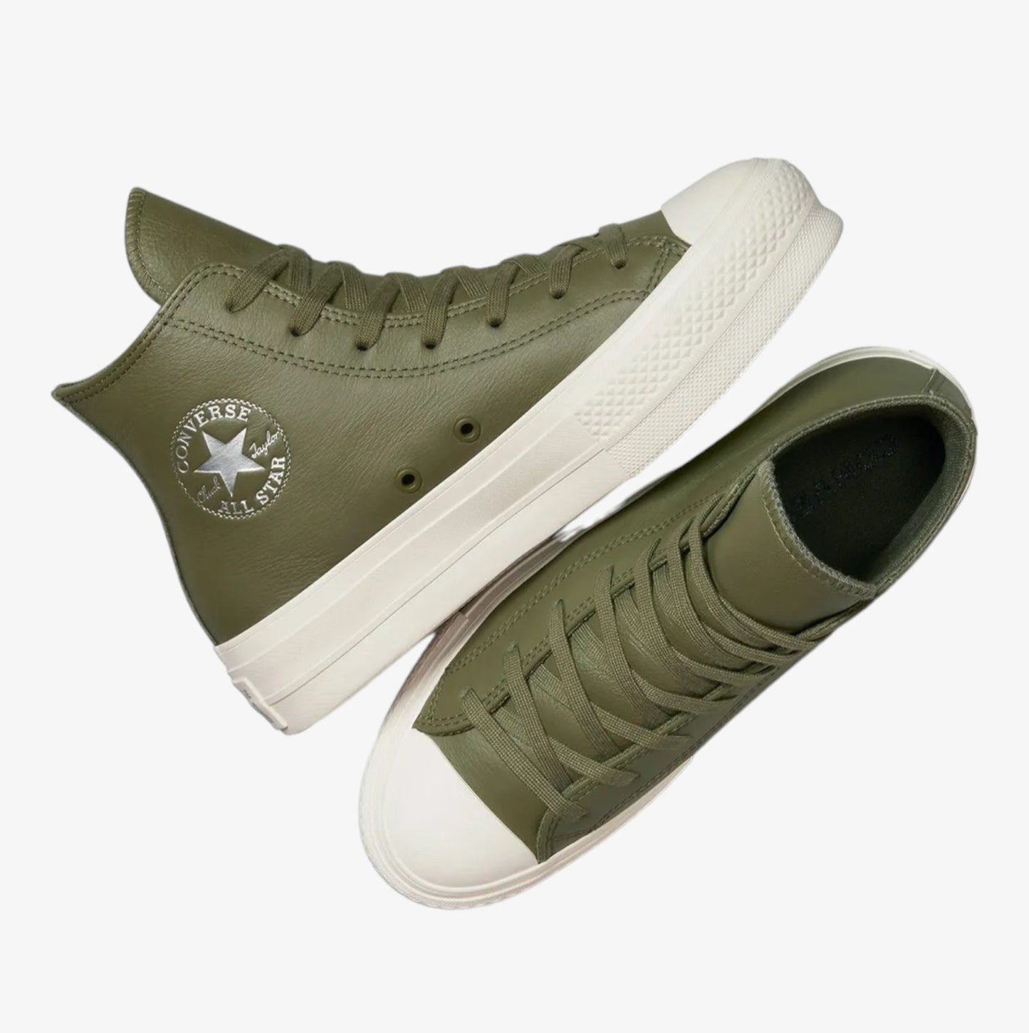 Converse Tenis Ctas Lift HI Utility en Piel