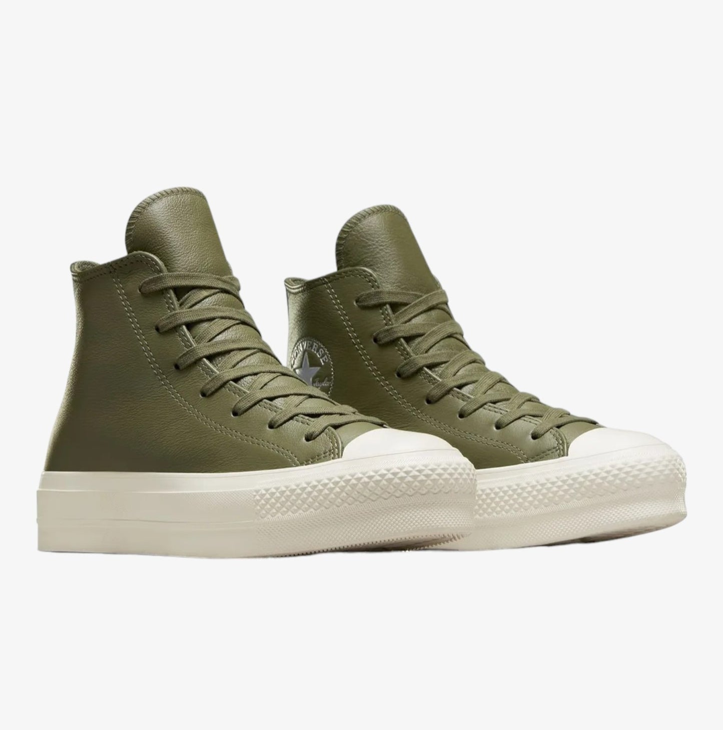 Converse Tenis Ctas Lift HI Utility en Piel