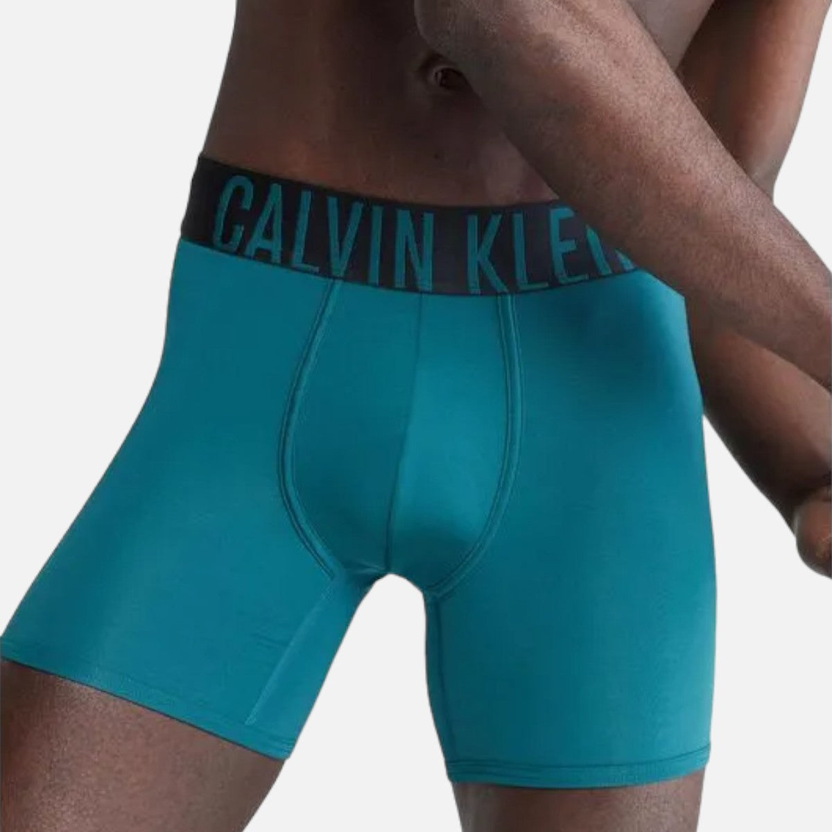 Calvin Klein Boxer Brief 3 Pack Intense Porwer Microfibra- Blue/Aqua/Gry