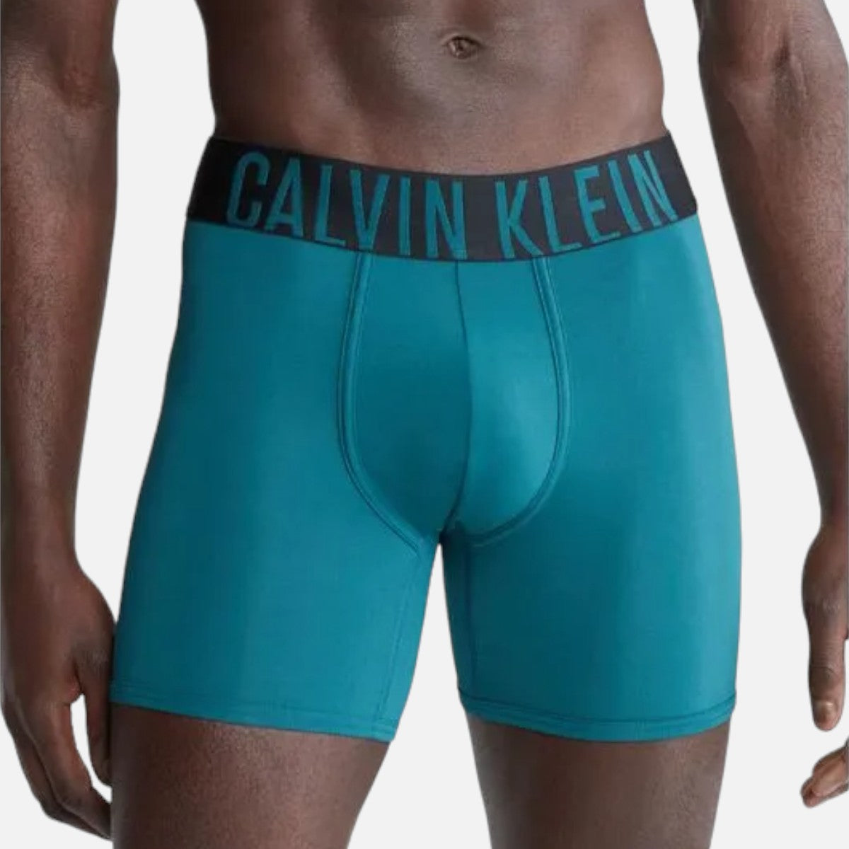 Calvin Klein Boxer Brief 3 Pack Intense Porwer Microfibra- Blue/Aqua/Gry