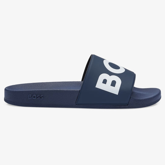 BOSS Chancla Sean Slid Lgpr Dark Blue