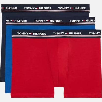 Tommy Hilfiger Boxer THConfort+ Trunk Modal- Red/Blue/Blk