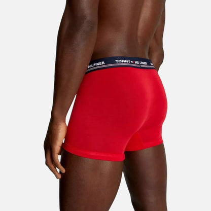 Tommy Hilfiger Boxer THConfort+ Trunk Modal- Red/Blue/Blk