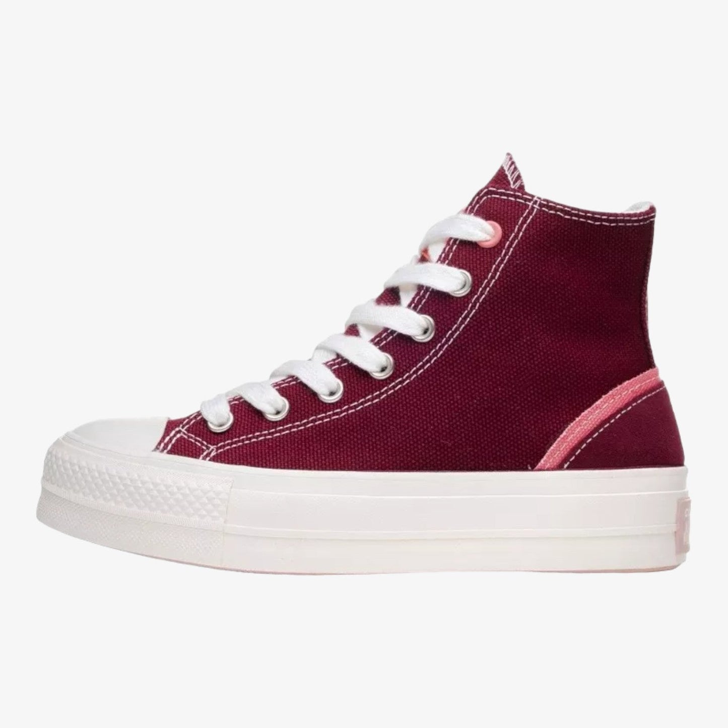 Converse Tenis Ctas Lift Hi Deep Bordeaux