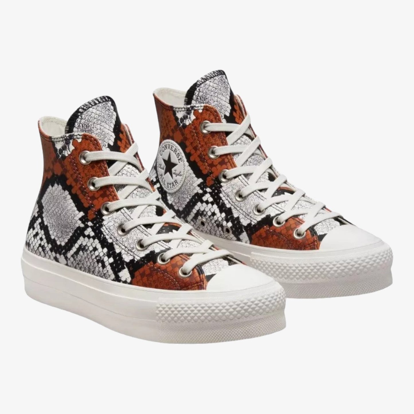 Converse Tenis Ctas Lift Hi Authentic Glam Vintage Wht