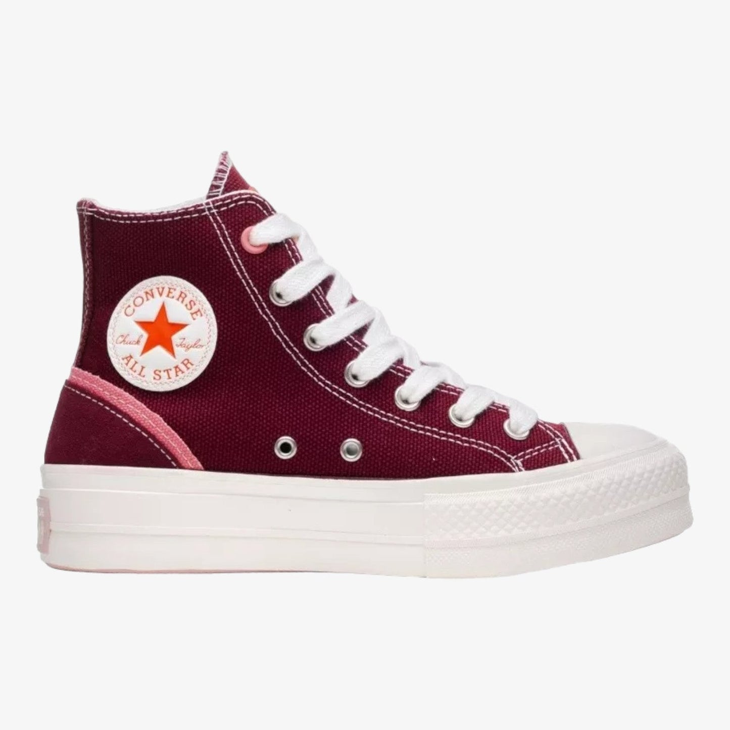 Converse Tenis Ctas Lift Hi Deep Bordeaux