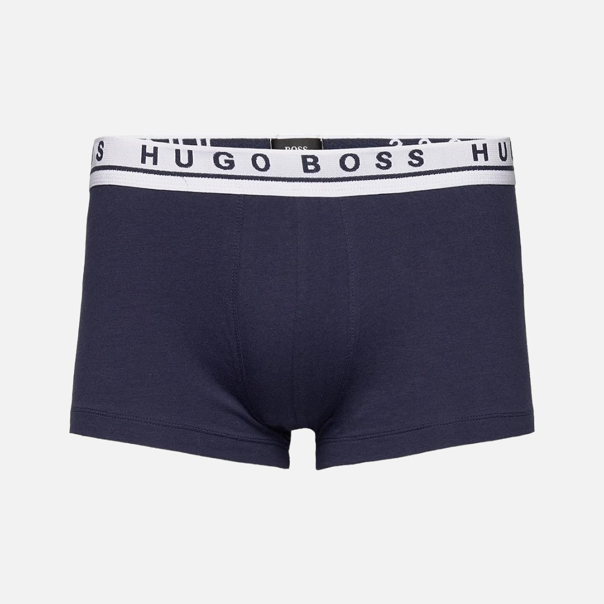Hugo Boss Boxer Trunk de Algodón Elástico 3 Pack - Blu/Blk/Gry